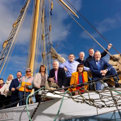 Donors on the Impact Fund pictured on Sailing Into Wellness boat